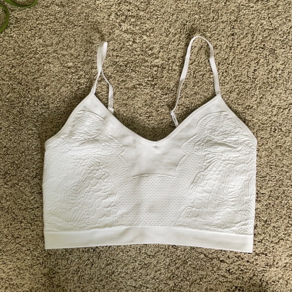 Forever 21 Embroidered sports bra